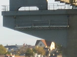 swinging stage under Auckland Harbour Bridge